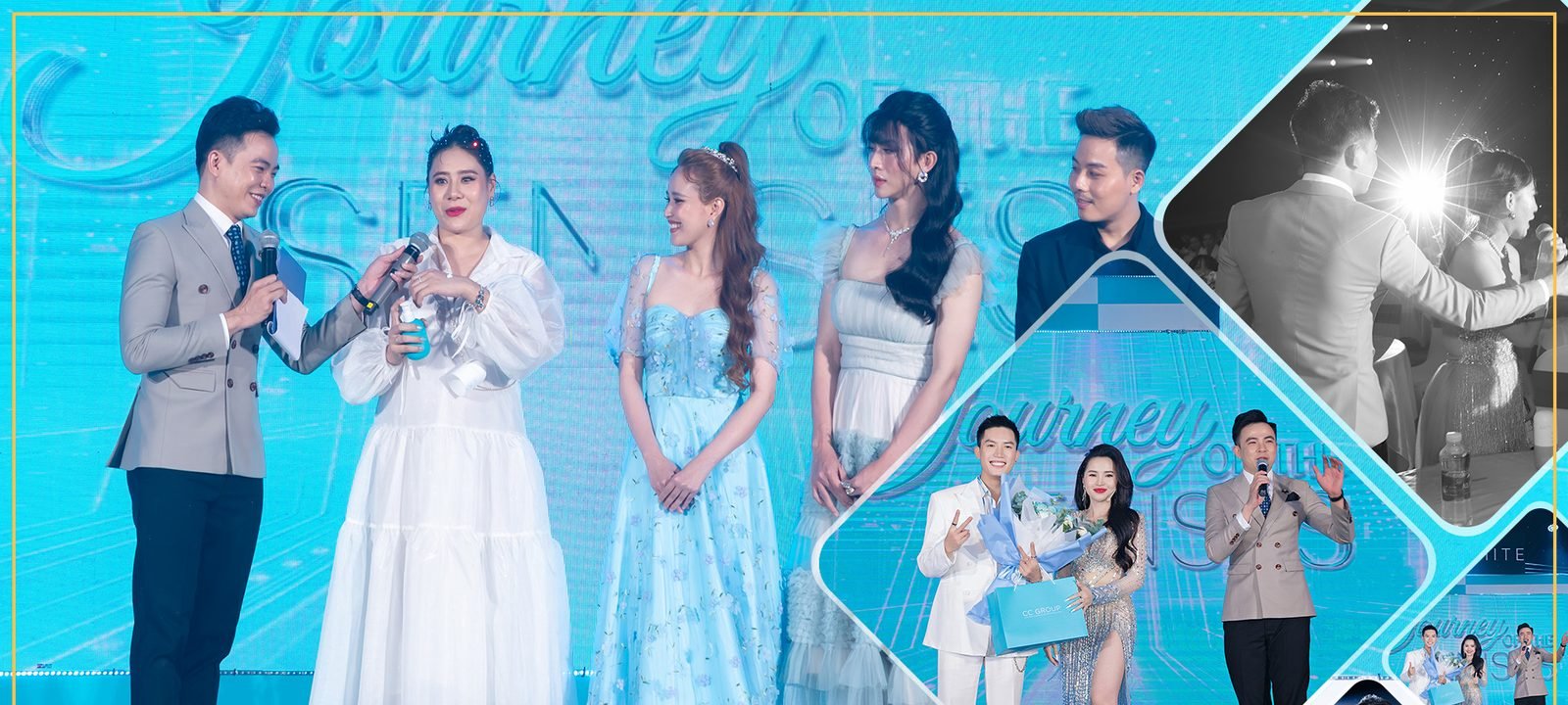 Ê-kíp Shining Event tại hiện trường