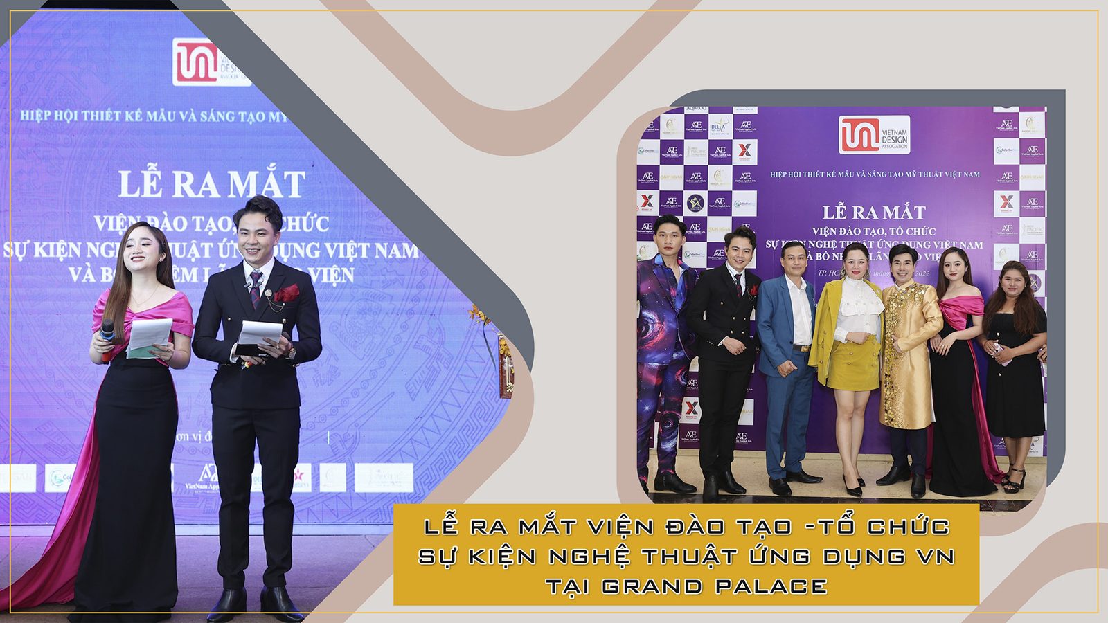Lễ ra mắt Viện Đào tạo — Tổ chức Sự kiện Nghệ thuật Ứng dụng VN